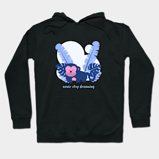 Cute Animals Cartoon Drawing Hoodie